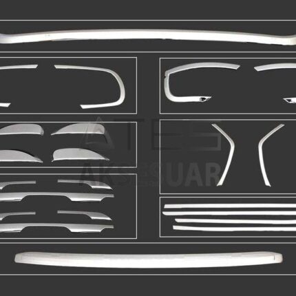 Dacia Duster Krom Kampanya 8'li Set 2018 ve Sonrası