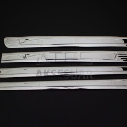 Toyota Hilux Krom Yan Kapı Çıtası 4 Parça 2015 ve Sonrası